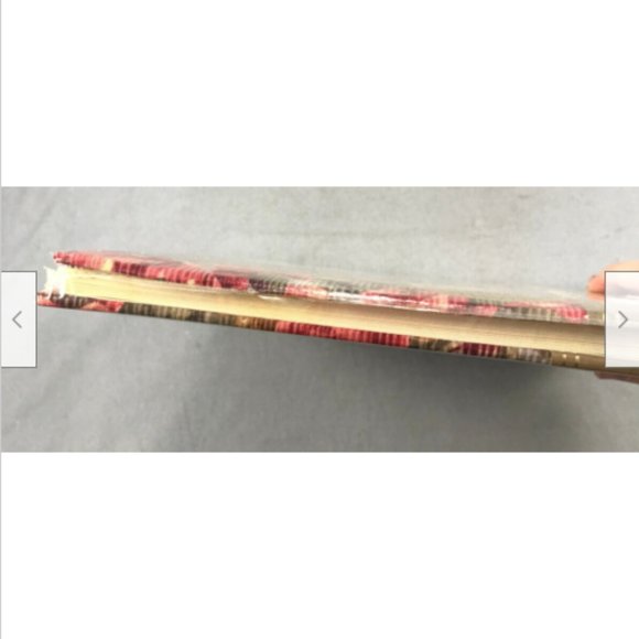 Deluxe Craft Photo Album Floral Print Cotton Fabric Cover 40 Self Adhesive Pages - Picture 2 of 5